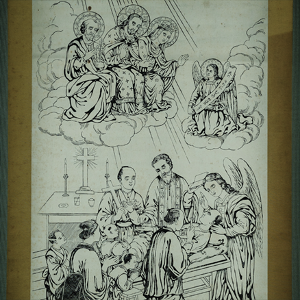 ド・ロ版画≪善人の最期≫