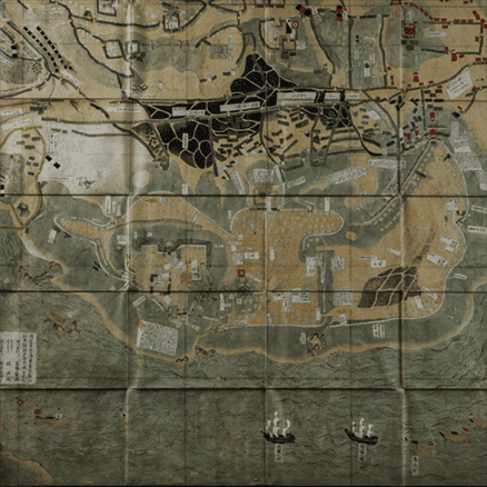 原城包囲陣型図