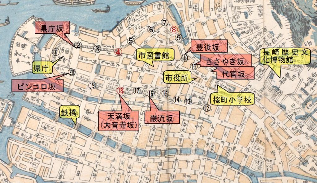 ケンペルの日本旅行図 